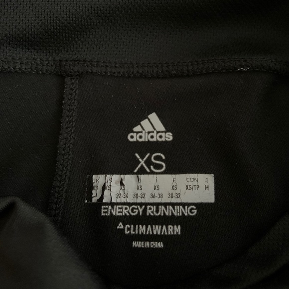 ADIDAS Black Climawarm Leggings - Picture 10 of 11